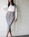 BUYBACK - Double Layered Ruched Maxi Skirt - EMMYDEVEAUX