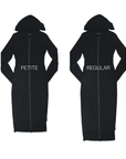 Double Layered Petite Long Hoodie