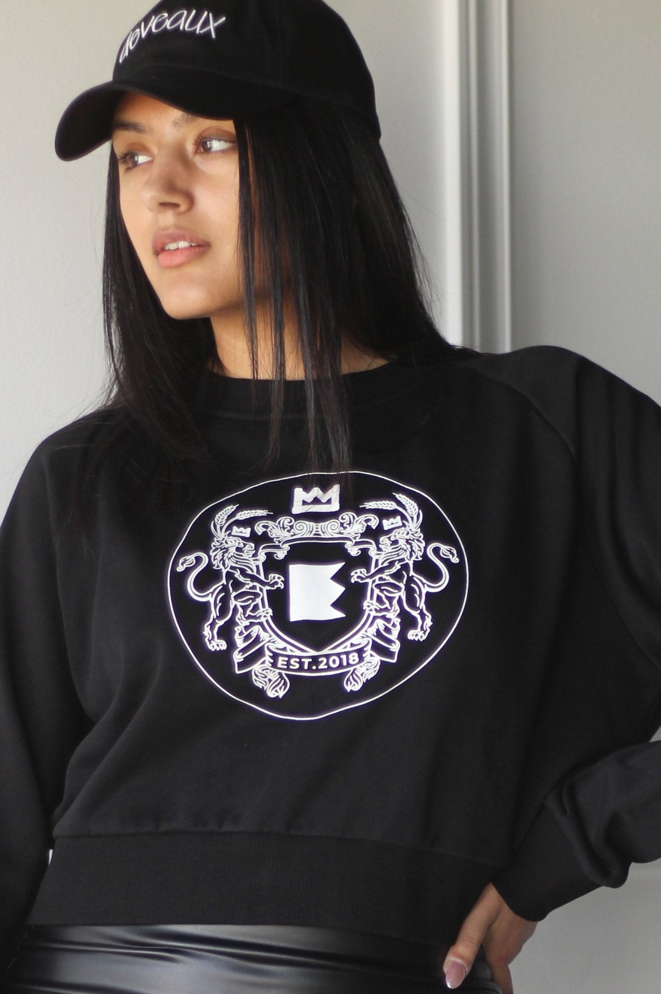 EMMYDEVEAUX Crest Hoodie - EMMYDEVEAUX