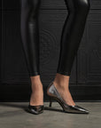 SALE - Gunmetal Harper Heel - EMMYDEVEAUX