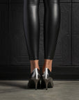 SALE - Gunmetal Harper Heel - EMMYDEVEAUX