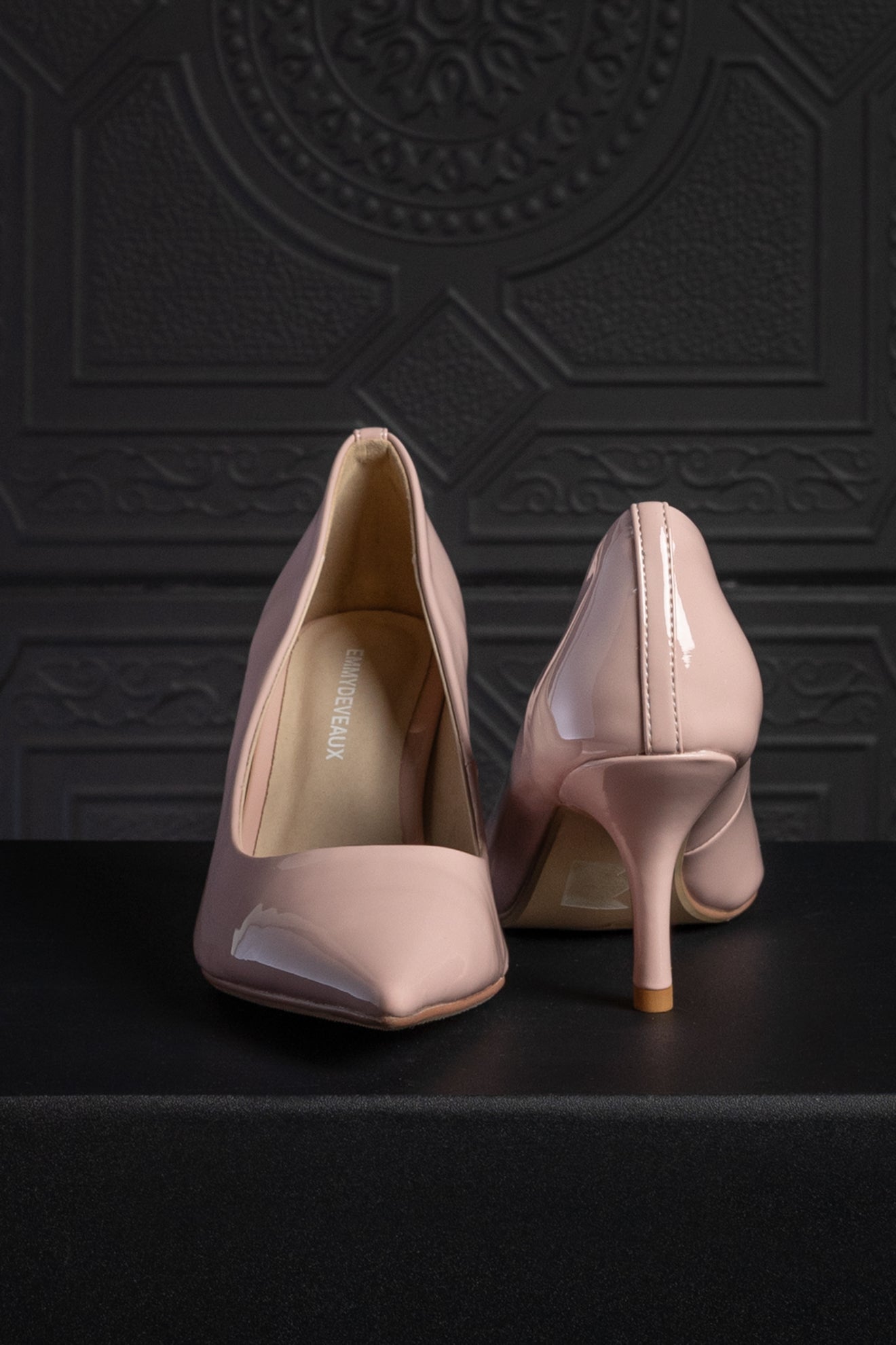 SALE - Pink Harper Heel - EMMYDEVEAUX