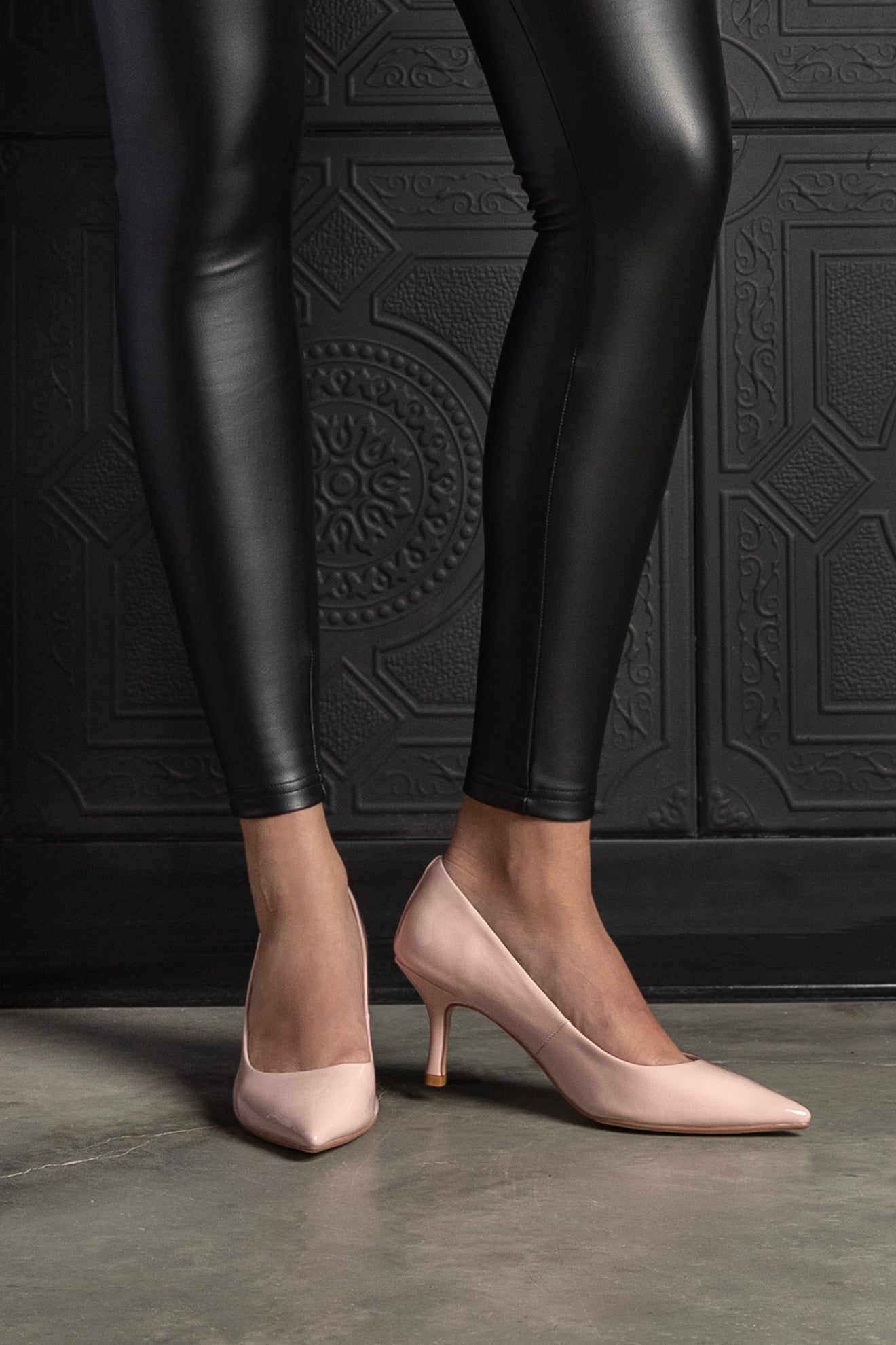 SALE - Pink Harper Heel - EMMYDEVEAUX