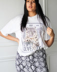 EMMYDEVEAUX ART FUND BAND TEE - EMMYDEVEAUX