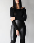 Pleather Leggings - EMMYDEVEAUX