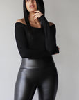 Pleather Leggings - EMMYDEVEAUX